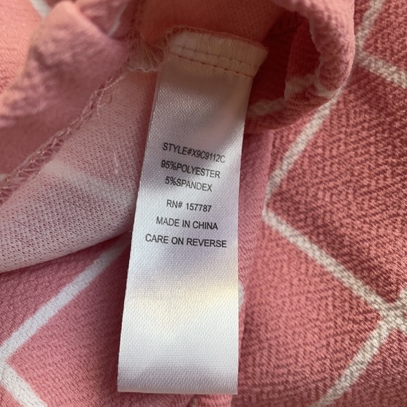 Pink Checkered Skirt 3X - Picture 6 of 6